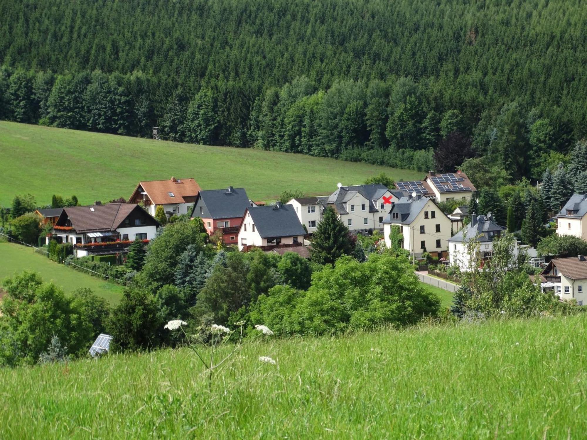 Ferienwohnung "Am Vaterlandsgrubenweg" Oelsnitz  Kültér fotó